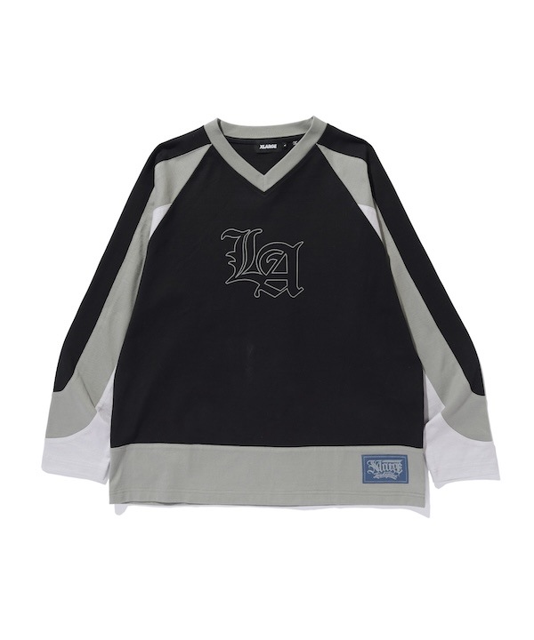 XLARGE �������ȥ�顼�� LA FOOTBALL L/S SHIRT