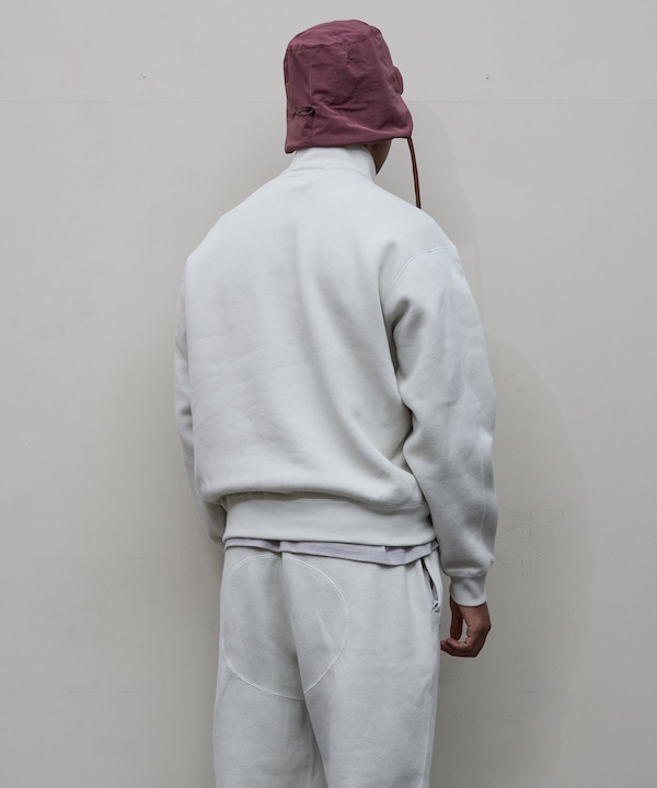 BAL Х BAL / RUSSELL ATHLETIC HEAVY COTTON HALF ZIP