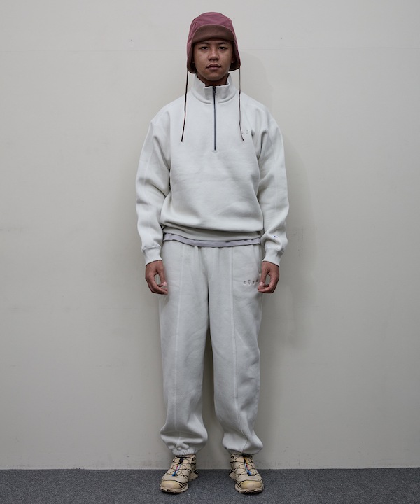 BAL Х BAL / RUSSELL ATHLETIC HEAVY COTTON HALF ZIP