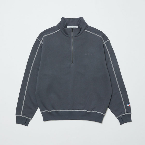 BAL Х BAL / RUSSELL ATHLETIC HEAVY COTTON HALF ZIP