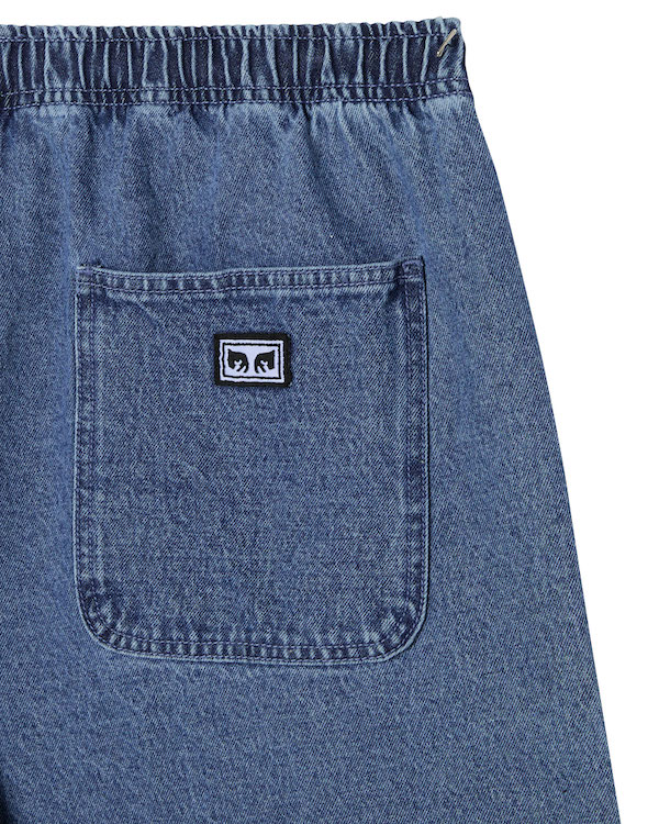 OBEY ���٥� Easy Denim Short