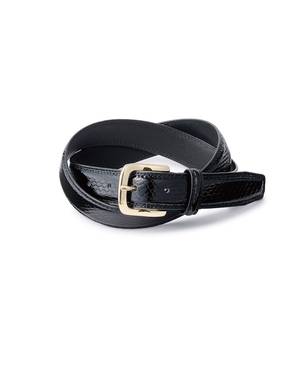 FTC ���եƥ������� SNAKE LEATHER BELT