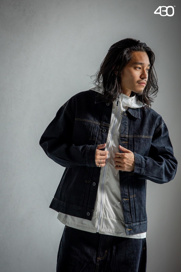 430 fourthirty եƥ SLVG DENIM JACKET 1-WASH