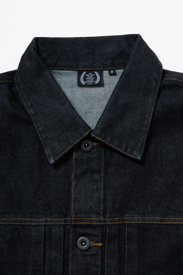 430 fourthirty եƥ SLVG DENIM JACKET 1-WASH