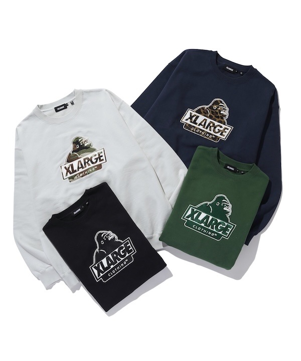XLARGE �������ȥ�顼�� SLANTED OG CREWNECK SWEATSHIRT
