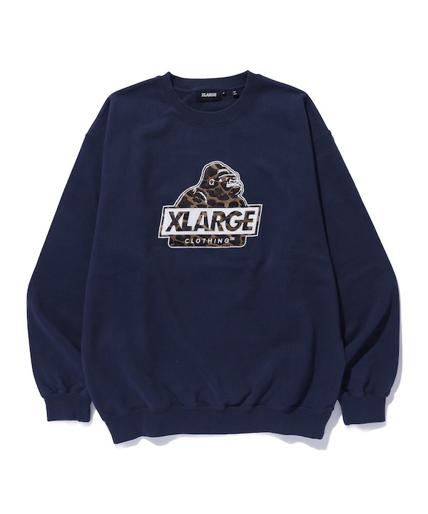 XLARGE �������ȥ�顼�� SLANTED OG CREWNECK SWEATSHIRT