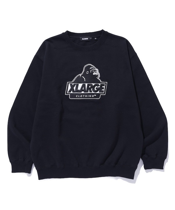 XLARGE �������ȥ�顼�� SLANTED OG CREWNECK SWEATSHIRT