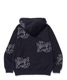 XLARGE ȥ顼 ALLOVER LOGO ZIP HOODED SWEATSHIRT