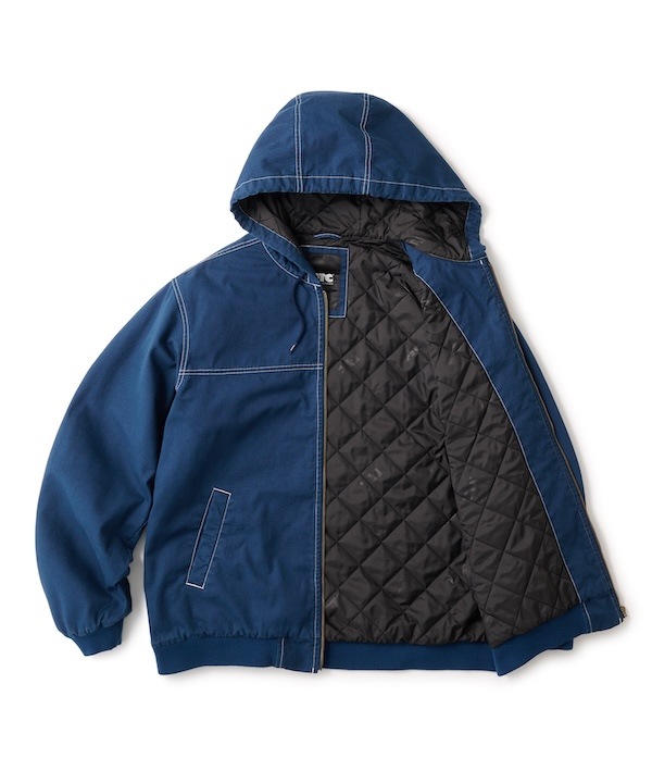 FTC ���եƥ������� WASHED CANVAS HOODED JACKET