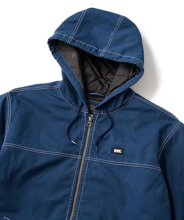 FTC ���եƥ������� WASHED CANVAS HOODED JACKET