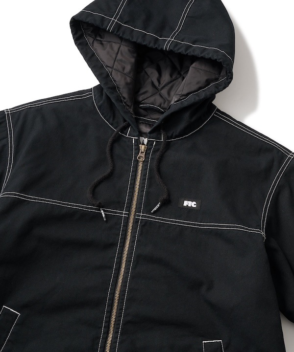 FTC ���եƥ������� WASHED CANVAS HOODED JACKET