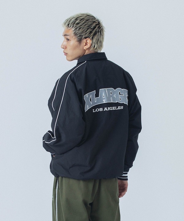 XLARGE ȥ顼 NYLON PIPING COACH JACKET