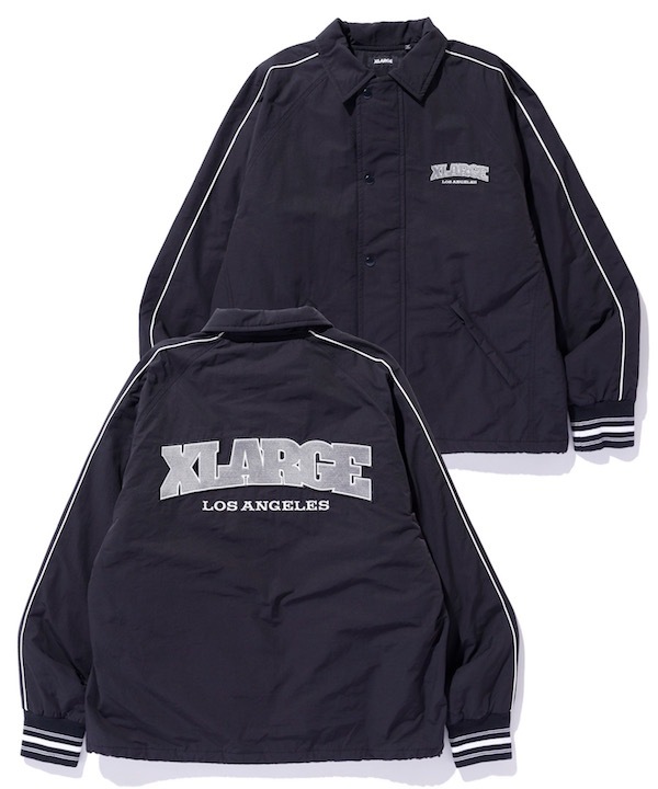 XLARGE ȥ顼 NYLON PIPING COACH JACKET