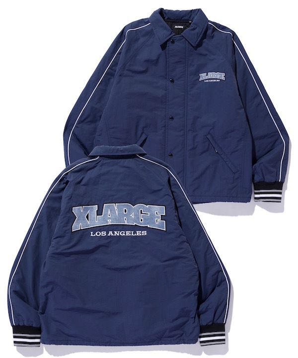 XLARGE ȥ顼 NYLON PIPING COACH JACKET