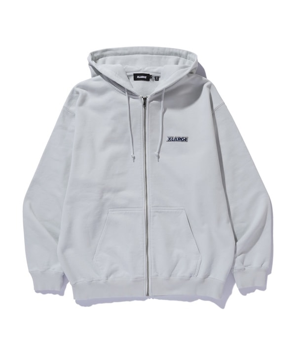 XLARGE �������ȥ�顼�� OLD OG ZIP HOODED SWEATSHIRT