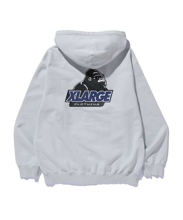 XLARGE �������ȥ�顼�� OLD OG ZIP HOODED SWEATSHIRT