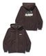 XLARGE �������ȥ�顼�� OLD OG ZIP HOODED SWEATSHIRT