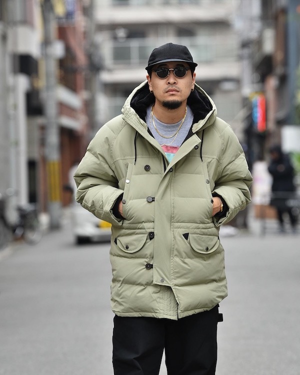 430 fourthirty �ե��������ƥ� N-3B DOWN JACKET