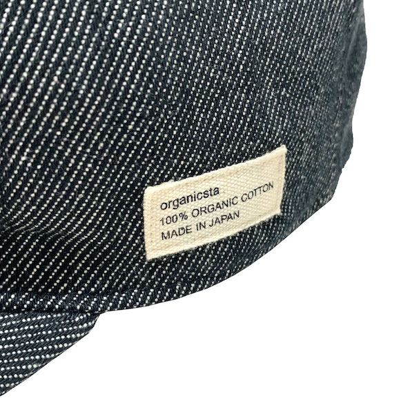 organicsta �������˥å����� ORGANIC COTTON DENIM 5-PANEL CAP