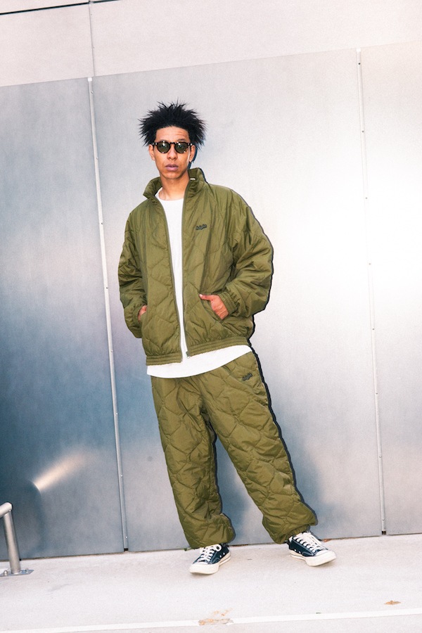 HAIGHT �إ��� QUILTING TRACK PANTS