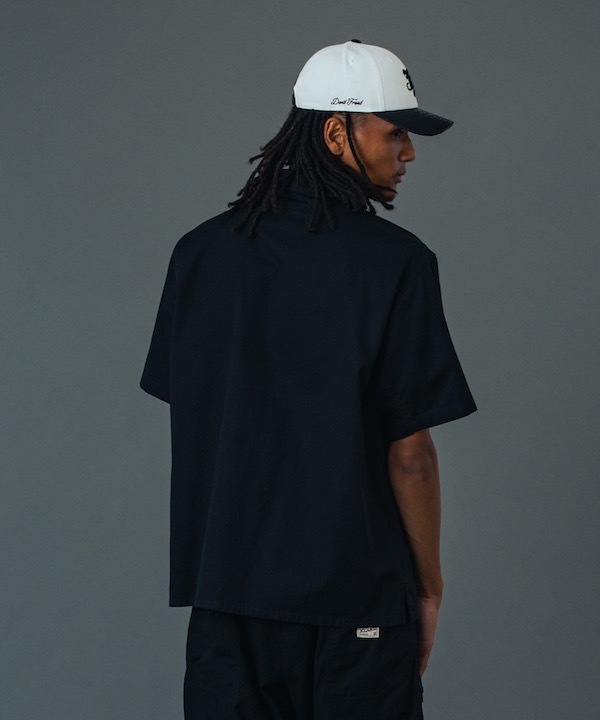 XLARGE �������ȥ�顼�� SIDE ZIP S/S WORK SHIRT
