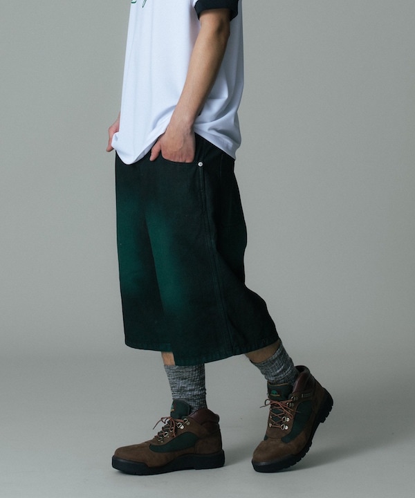 XLARGE �������ȥ�顼�� SPRAYDYE SHORT PANTS