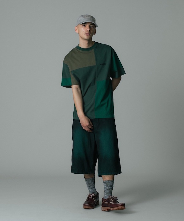 XLARGE �������ȥ�顼�� SPRAYDYE SHORT PANTS