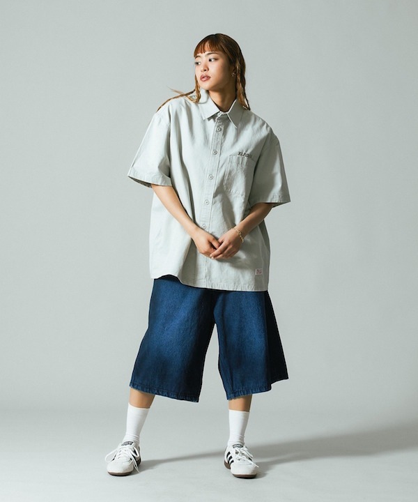 XLARGE �������ȥ�顼�� SPRAYDYE SHORT PANTS