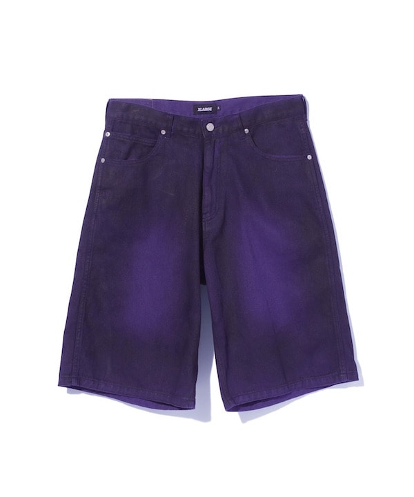 XLARGE �������ȥ�顼�� SPRAYDYE SHORT PANTS