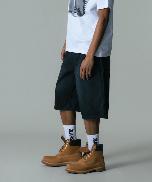 XLARGE �������ȥ�顼�� SPRAYDYE SHORT PANTS