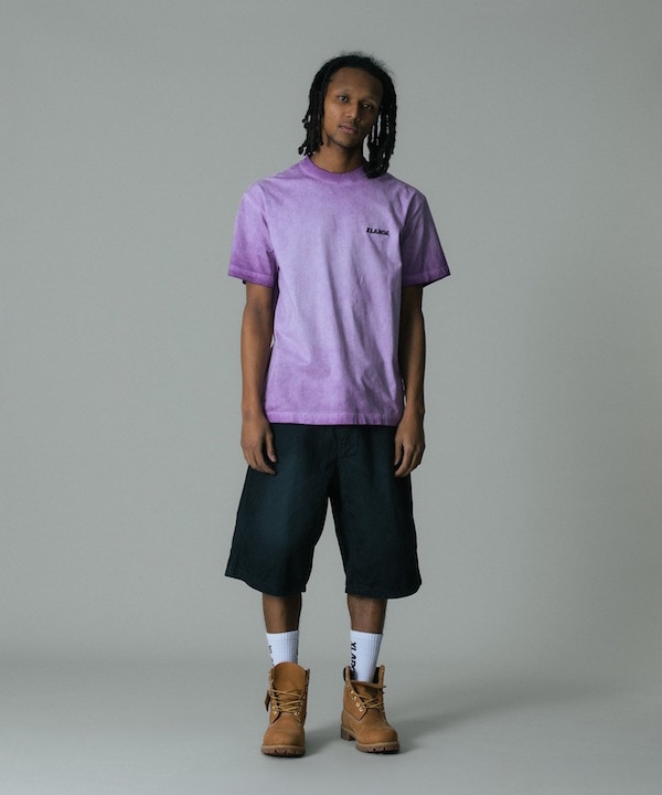 XLARGE �������ȥ�顼�� SPRAYDYE SHORT PANTS