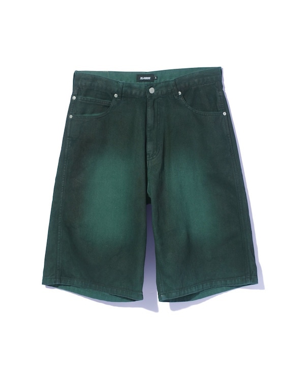 XLARGE �������ȥ�顼�� SPRAYDYE SHORT PANTS