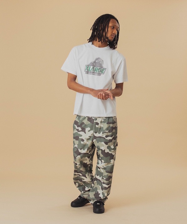 XLARGE �������ȥ�顼�� RHINE STONE SLANTED OG S/S TEE