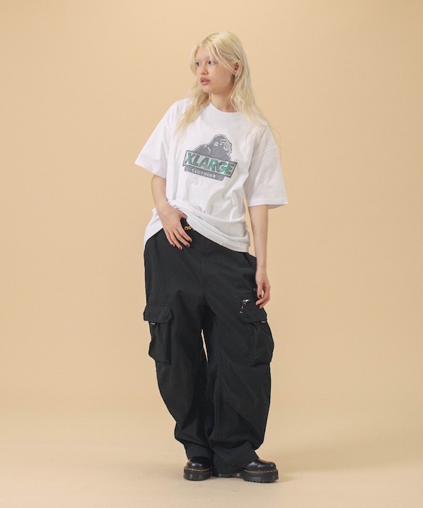 XLARGE �������ȥ�顼�� RHINE STONE SLANTED OG S/S TEE
