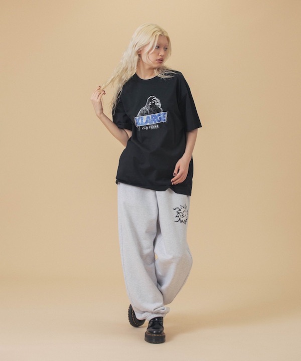 XLARGE �������ȥ�顼�� RHINE STONE SLANTED OG S/S TEE