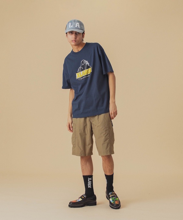 XLARGE �������ȥ�顼�� RHINE STONE SLANTED OG S/S TEE
