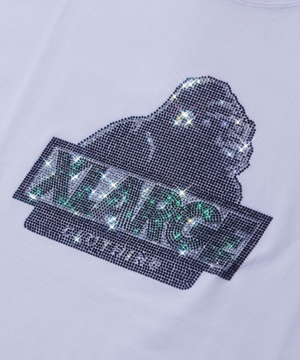 XLARGE �������ȥ�顼�� RHINE STONE SLANTED OG S/S TEE