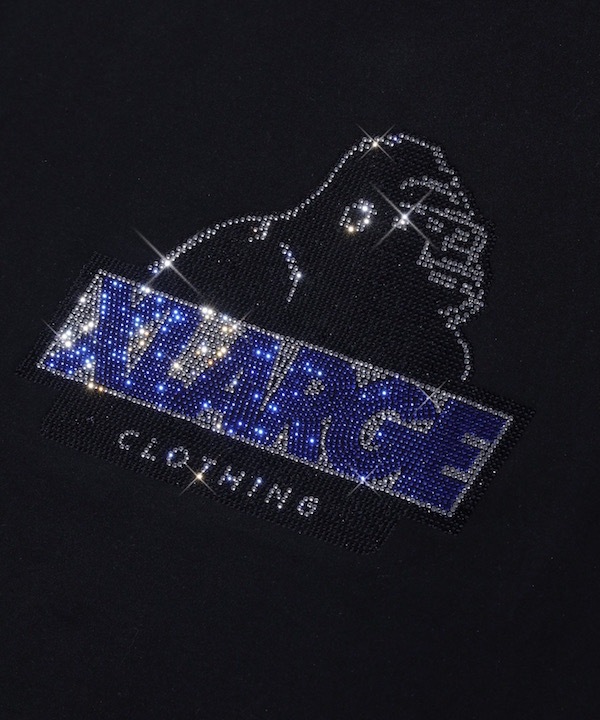 XLARGE �������ȥ�顼�� RHINE STONE SLANTED OG S/S TEE