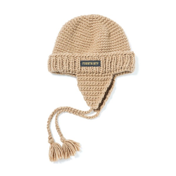 430 fourthirty �ե��������ƥ� CUFF EAR BEANIE