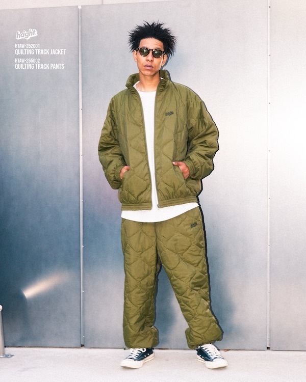 HAIGHT �إ��� QUILTING TRACK JACKET