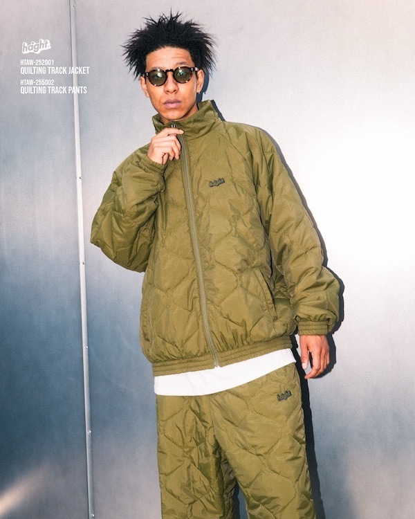 HAIGHT �إ��� QUILTING TRACK JACKET