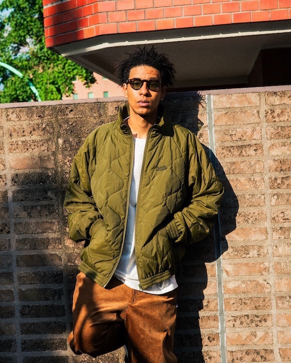 HAIGHT �إ��� QUILTING TRACK JACKET