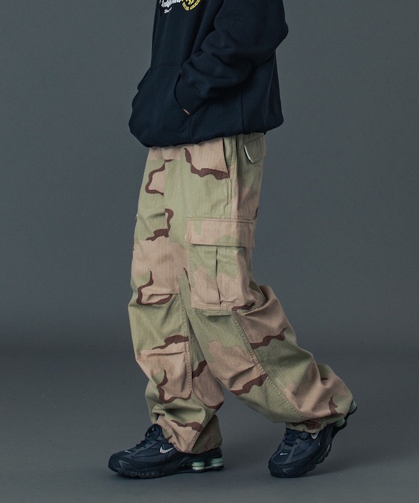 XLARGE �������ȥ�顼�� CAMO CARGO PANTS