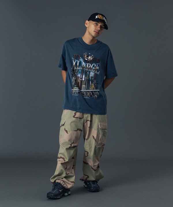 XLARGE �������ȥ�顼�� CAMO CARGO PANTS
