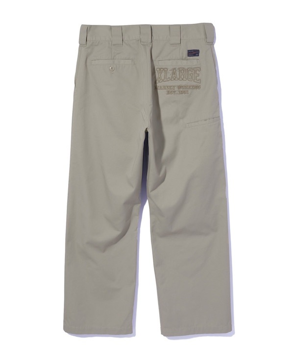 XLARGE �������ȥ�顼�� WORK PANTS