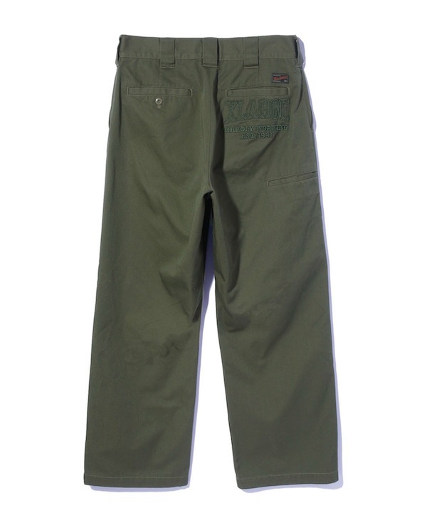 XLARGE �������ȥ�顼�� WORK PANTS