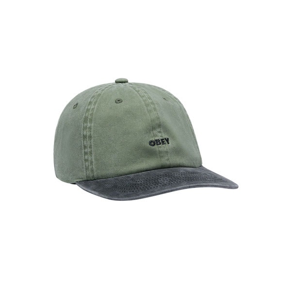 OBEY ���٥� Pigment Obey Bold 6 Panel Strapback