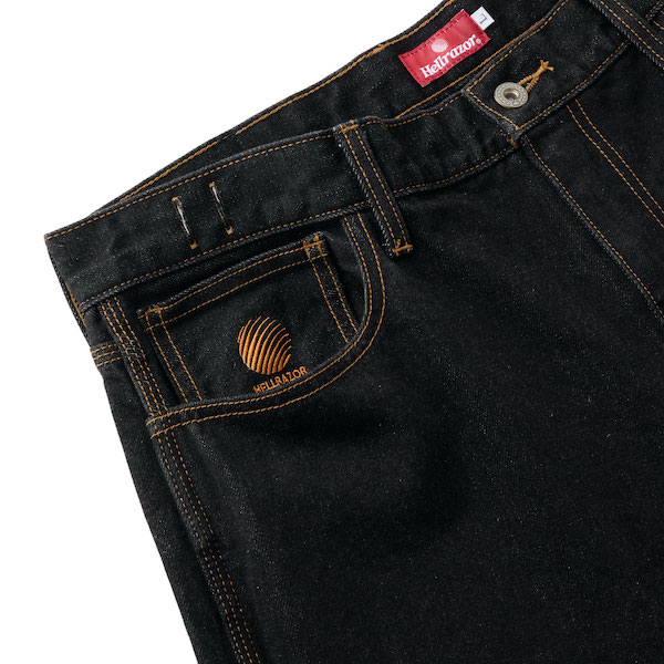 Hellrazor إ쥤 BAGGIE DENIM PANTS