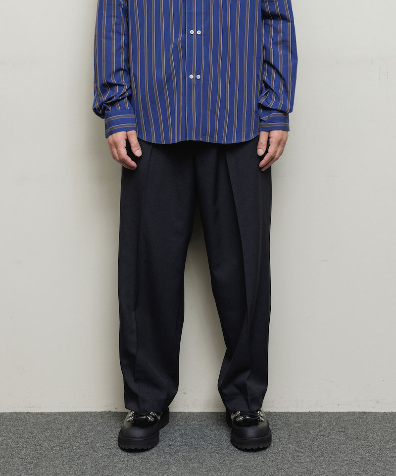 BAL Х BAL / FARAH FAUX WOOL WIDE TAPERED EASY