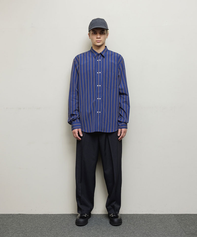 BAL Х BAL / FARAH FAUX WOOL WIDE TAPERED EASY